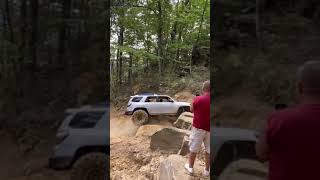 Trail 16 at Windrock in 5th gen SAS 4runner [upl. by Javier41]