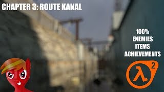 HalfLife 2 100 Walkthrough Chapter 3 Route Kanal [upl. by Avigdor241]