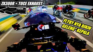 NGIKUTIN PENGHUNI ANTASARI ADU MEKANIK PAKAI KNALPOT TOCE EXHAUST🔥R25 CBR250RR ZX25R [upl. by Billi]