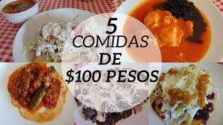 Menú Semanal 14  5 Comidas por 100 Pesos  Erika Blop [upl. by Wimsatt831]