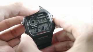 ร้านย้ายมาใน ซอยบรมราชชนนี 19 กทม Review Casio AE1200WH1 by wwwsiamnaligacom [upl. by Griselda]