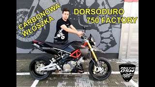 CARBONOWA WŁOSZKA  2013 APRILIA DORSODURO 750  UŻYWKI MOTOOSWPL [upl. by Kennedy]