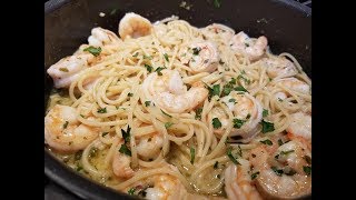 Shrimp Scampi amp Pasta [upl. by Stenger]