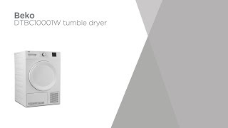 Beko DTBC10001W Tumble Dryer  Product Overview  Currys PC World [upl. by Llirpa]