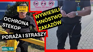 Ochrona STEKOP straszy w Białymstoku  Ubojnia ma mnóstwo zakazów  Szczupak i żołędzie w PERN 191 [upl. by Crim]