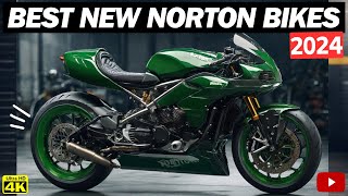 7 Best New NORTON Motorcycles For 2024 [upl. by Nivahb]