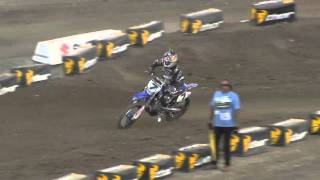 Supercross LIVE 2012  2 Minutes on the Track in Anaheim  Supercross Second Practice [upl. by Blondelle]