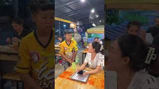 Customers need wifi must Order not an order food hahaThai Street Food [upl. by Learrsi]