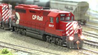 Kato GP35 CPRail with Sound [upl. by Edals]