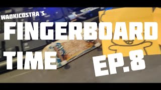 QUICK DESK SESSION  Fingerboard Time EP8 Waoki Vlog fingerboarding fingerboard skate [upl. by Yeclehc]