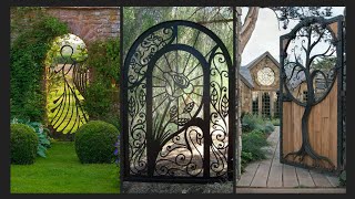 Beautiful Garden Gate Design Ideas for Your Garden [upl. by Omsare]