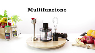 SET FRULLATORE A IMMERSIONE 3 IN 1 [upl. by Neelloc653]