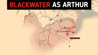 3 Easiest Ways To Explore Blackwater As Arthur  RDR2 [upl. by Outlaw10]