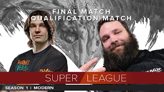 Reid Duke Izzet Prowess vs Caleb Durward Golgari Yawgmoth  Modern Super League  Season 1 [upl. by Eloken]