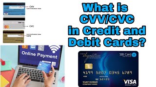 What is CVVCVC code in Credit and Debit cards [upl. by Haldi239]