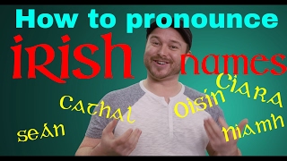 How to Pronounce Irish Names 🗣️👂🇮🇪☘️ and other Irish words A quick guide [upl. by Thury]