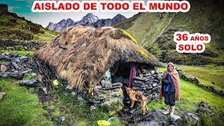 36 años VIVIENDO SOLO en un inhóspito rincón de los ANDES PERUANOS  Jordy Aventurero [upl. by Rehpotirhc]