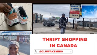 Secondhand items in Canada thrift with me 2023 thriftvlog [upl. by Mulac]