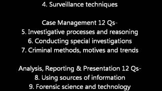 The 75 questions of the Illinois Private Detective license examination [upl. by Animahs]