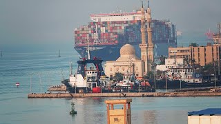 One Day In Port  Suez Canal Egypt [upl. by Alaster99]