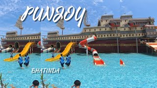 PUNJOY BHATINDA PUNJAB  NORTH INDIA BIGGEST WATER PARKTICKET PRICE AND REVIEW OF PUNJOY PUN FUN [upl. by Parik541]