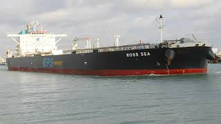 Ross Sea Leaving The Port Of Corpus Christi  Tx With Bonus Clip At The End [upl. by Shepherd]