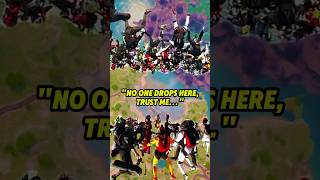 No one drops here fortnite trending [upl. by Terrel764]