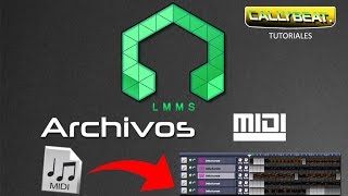 Importando archivos MIDI en LMMS TUTORIAL EN ESPAÑOL [upl. by Tyoh]