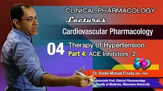 Cardiovascular Pharmacology Ar  04  ACEIs Part2 [upl. by Lladnor143]