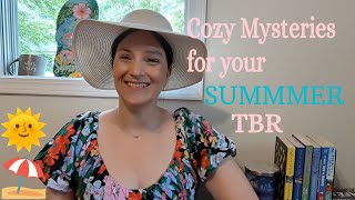 Summer Cozy Mysteries TBR inspiration [upl. by Alli]