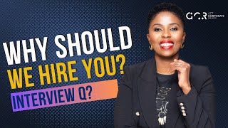 Mastering the Why Should We Hire You Question Top Interview Tips and Strategies [upl. by Chapell898]