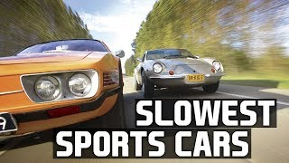 10 Of The Slowest Sports Cars In The World [upl. by Starlene]