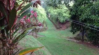 MidWorld Canopy Ziplining  Superman  Costa Rica [upl. by Bathsheb]