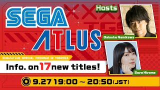 【TGS2024】SEGAATLUS Special Program in TGS2024（English） [upl. by Zabrina221]