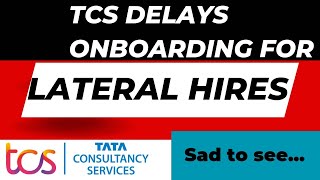 TCS delays onboarding  Joining postponed to October tcs [upl. by Allekram282]