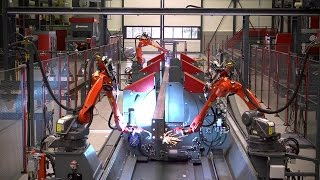 Voortman  The Fabricator  Fully automatic assembling and welding [upl. by Oregolac857]