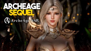 ArcheAge War  New MMORPG Launch Announced ArcheAge Sequel [upl. by Anirrok850]