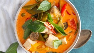 Rotes Thai Curry vegetarisch [upl. by Iron]