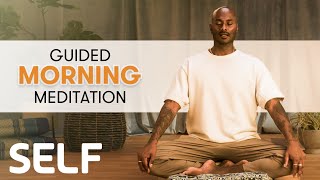 5Minute Guided Meditation Morning Energy  SELF [upl. by Aimek]