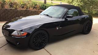 BMW Z4 body damage Whats next Vlog [upl. by Annoek]