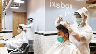 CARA DAFTAR DAN HARGA FRANCHISE BARBERSHOP IXOBOX [upl. by Clementius]