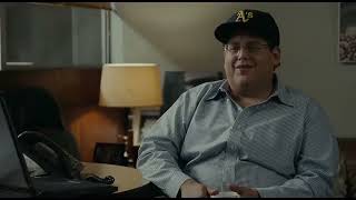 Moneyball 2011  Trade Deadline Brad Pitt Jonah Hill 1080p HD [upl. by Ronacin]