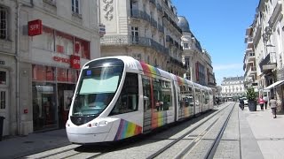 Angers Alstom Citadis 302  Ralliement croisement [upl. by Kcirad]