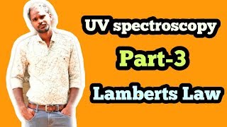 UV Spectroscopy  Part3  Lamberts Law  Chem Loaded [upl. by Nnawtna892]