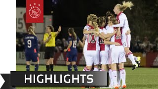 Highlights Ajax Vrouwen  PSV [upl. by Eilloh488]