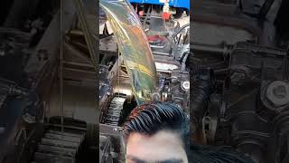 Hydrolic oil change in machine newviralexperimantal video [upl. by Rheta]