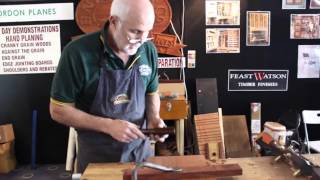 Making a sliding dovetail with the moving fillister amp side rebate plane [upl. by Marigold]