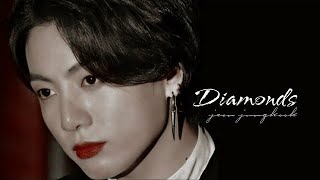 Jeon Jungkook  Diamonds FMV [upl. by Nadruoj368]