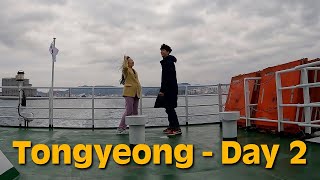 Tongyeong Korea Travel Hansan Ferry Day 2 [upl. by Yacov]