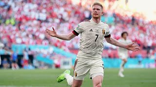 Danimarca Belgio 12  EURO2020  Gli Highlights [upl. by Ancell125]